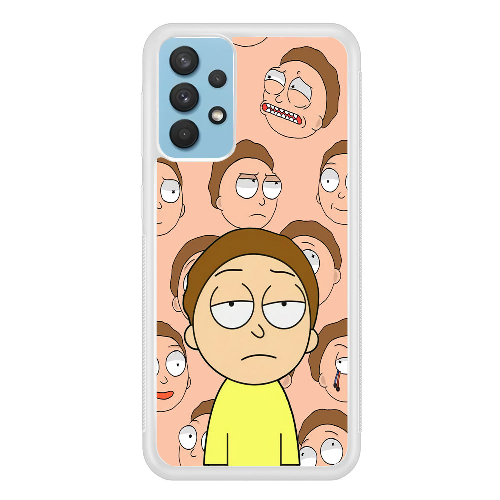 Morty Lazy Expression Samsung Galaxy A32 Case