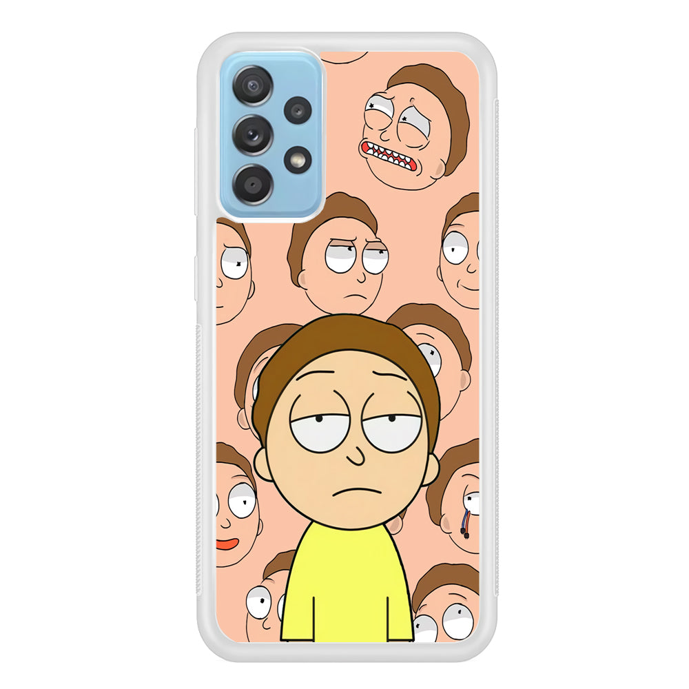 Morty Lazy Expression Samsung Galaxy A52 Case