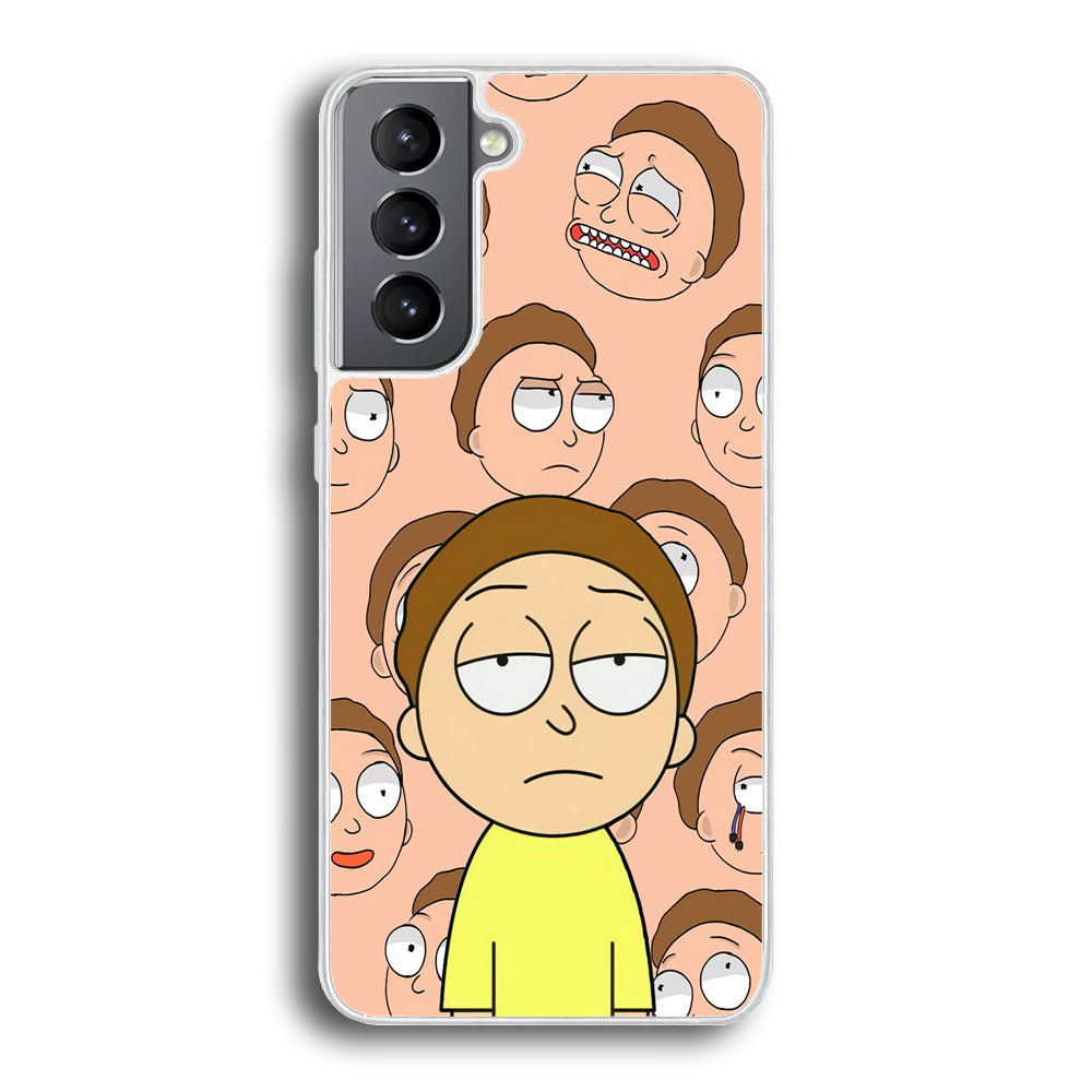 Morty Lazy Expression Samsung Galaxy S21 Case