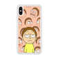 Morty Lazy Expression iPhone X Case