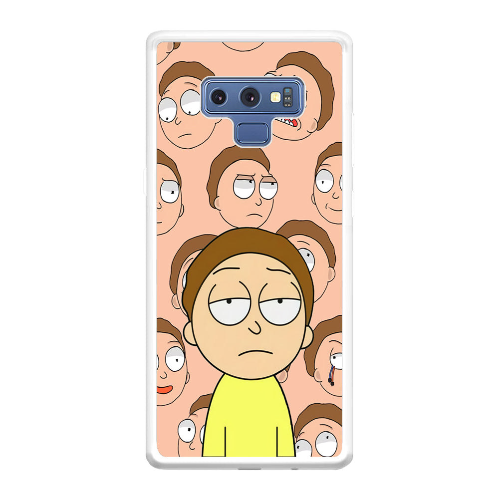 Morty Lazy Expression Samsung Galaxy Note 9 Case