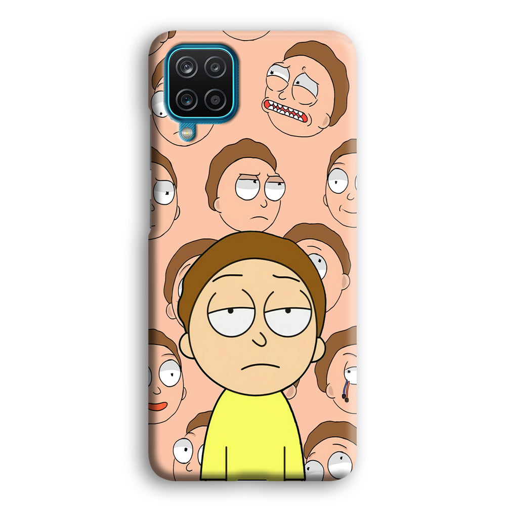 Morty Lazy Expression Samsung Galaxy A12 Case