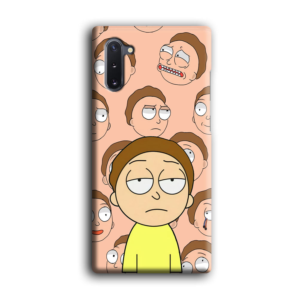 Morty Lazy Expression Samsung Galaxy Note 10 Case
