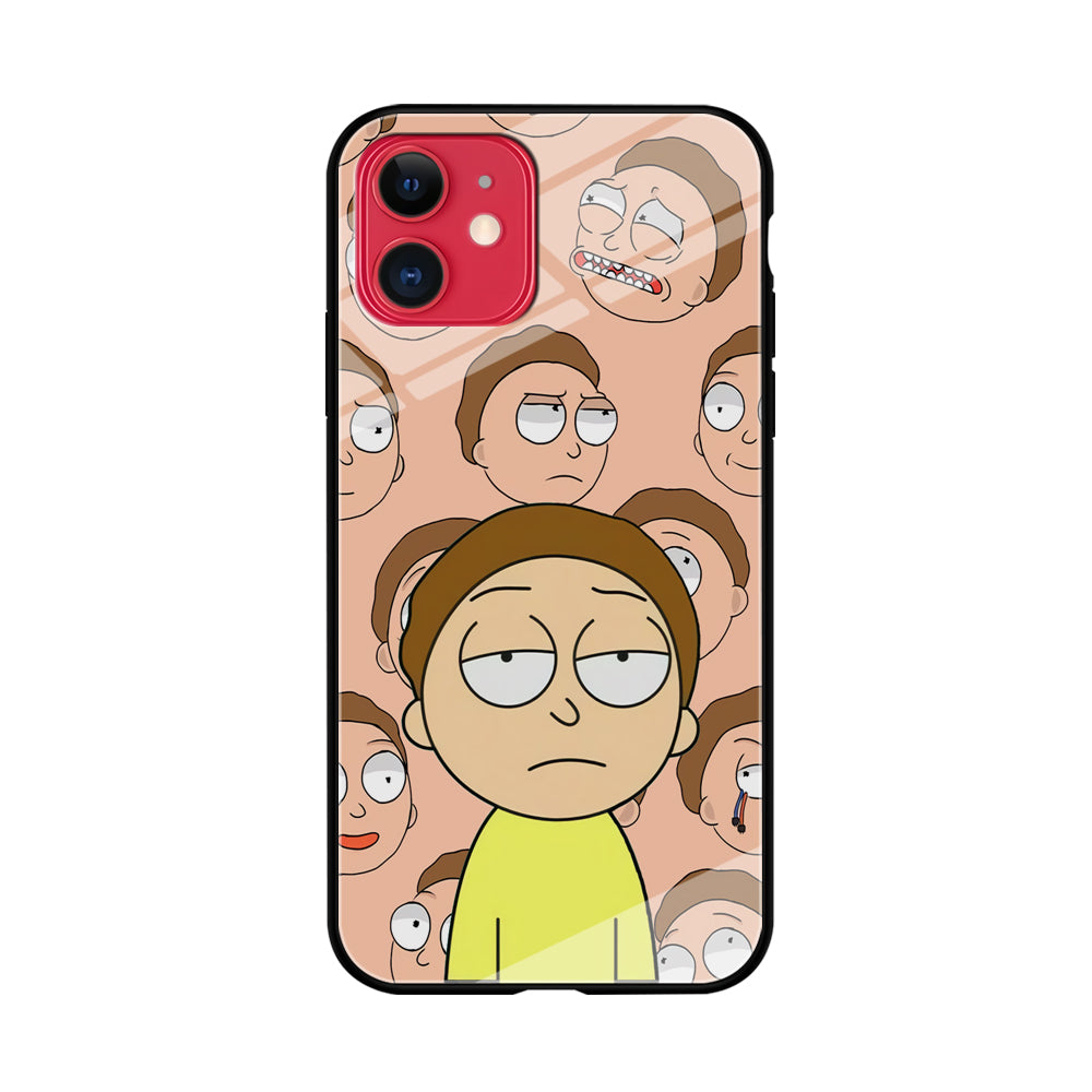 Morty Lazy Expression iPhone 11 Case