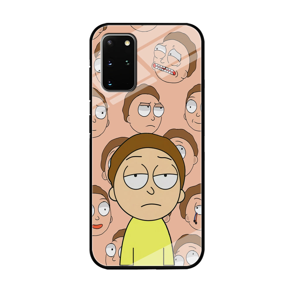 Morty Lazy Expression Samsung Galaxy S20 Plus Case