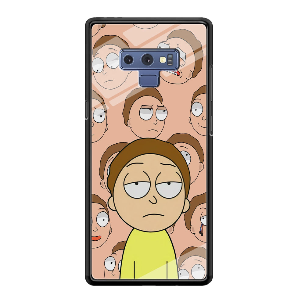 Morty Lazy Expression Samsung Galaxy Note 9 Case