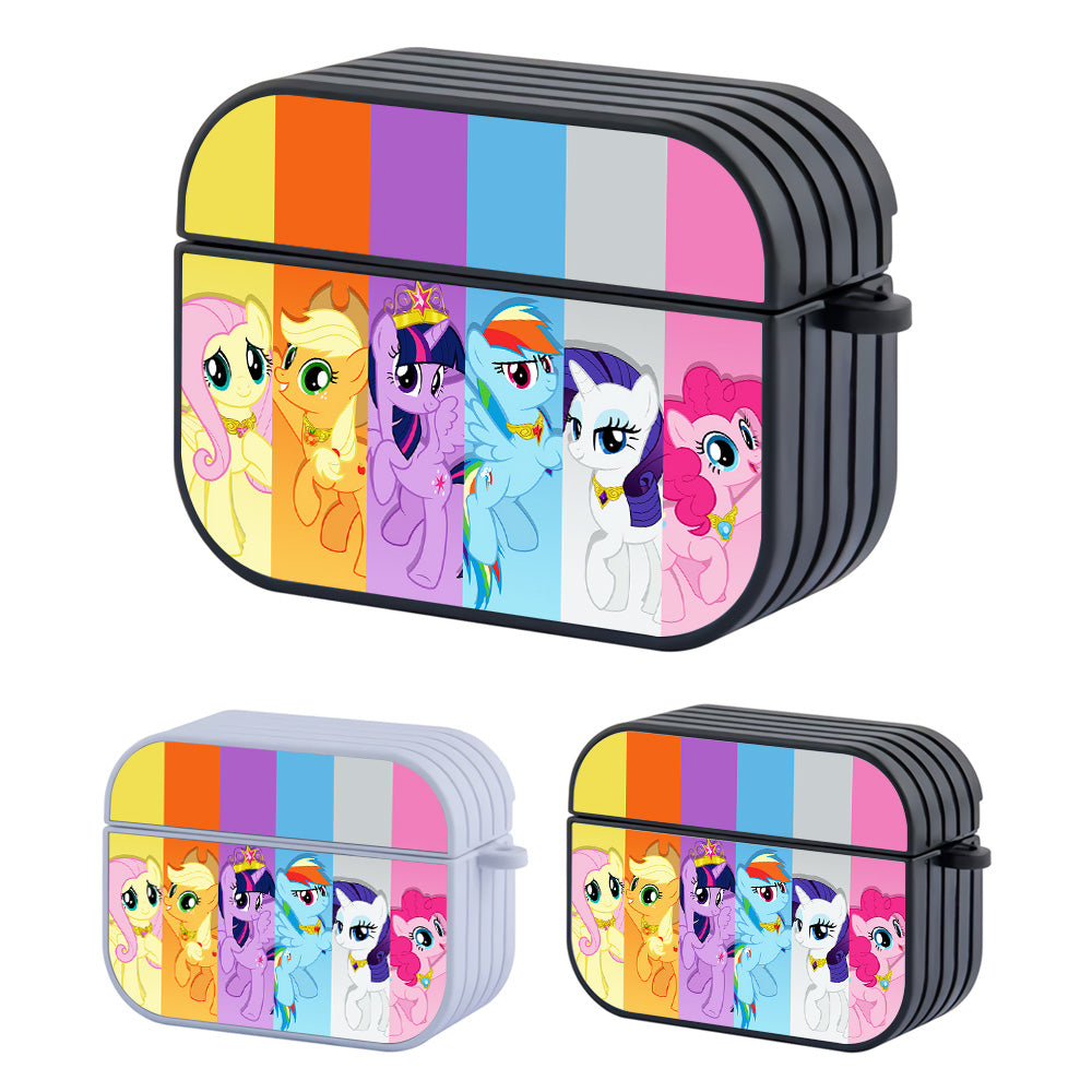 My Little Pony Character Hard Plastic Case Cover For Apple Airpods Pro