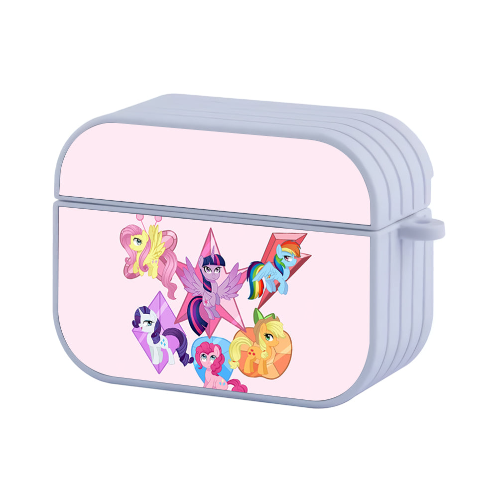 My Little Pony Element Hard Plastic Case Cover For Apple Airpods Pro