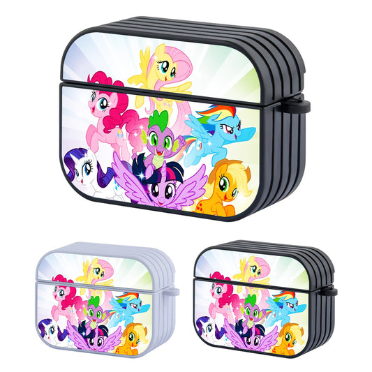 My Little Pony Team Hard Plastic Case Cover For Apple Airpods Pro