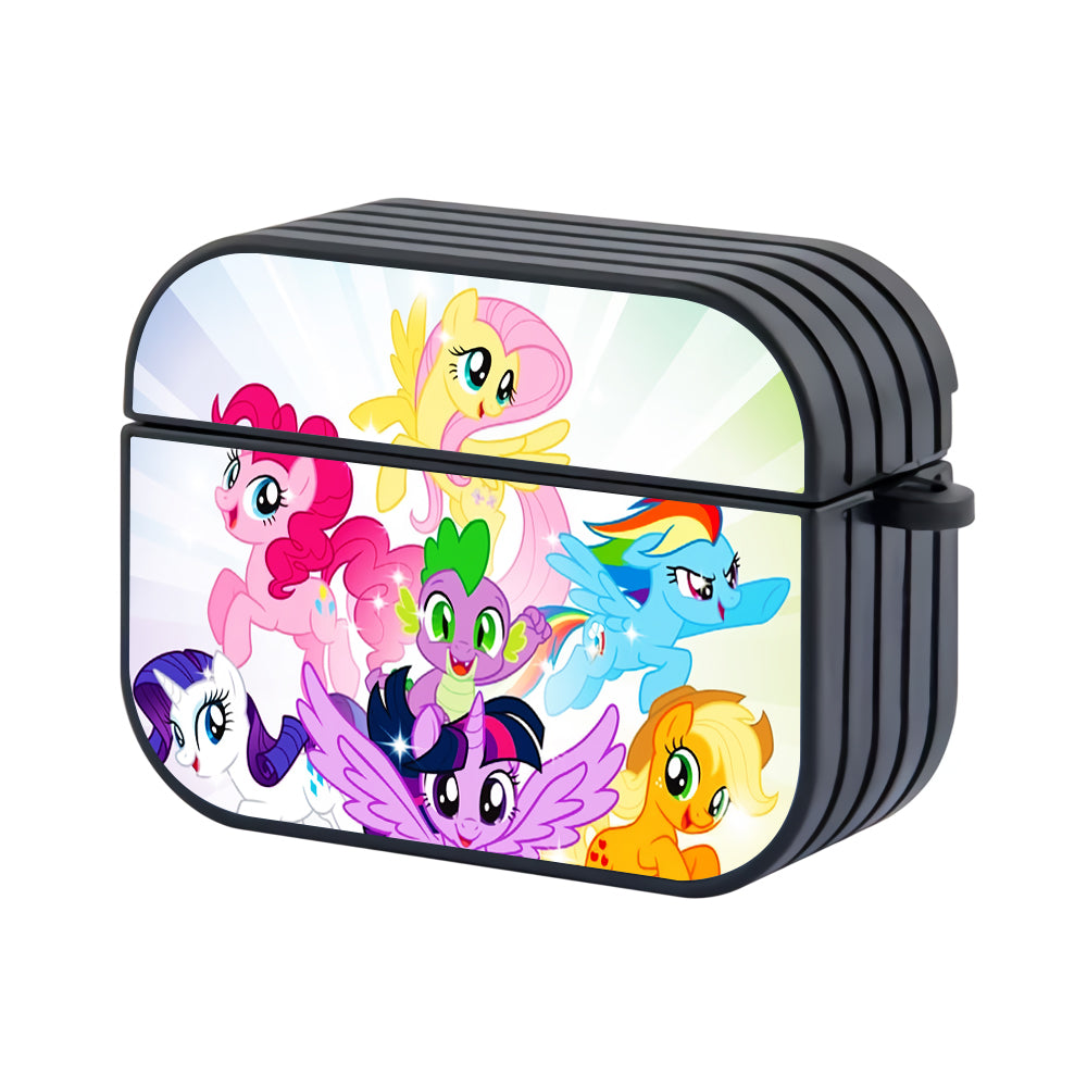 My Little Pony Team Hard Plastic Case Cover For Apple Airpods Pro