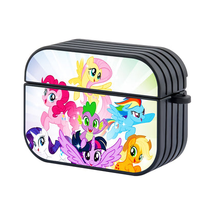 My Little Pony Team Hard Plastic Case Cover For Apple Airpods Pro