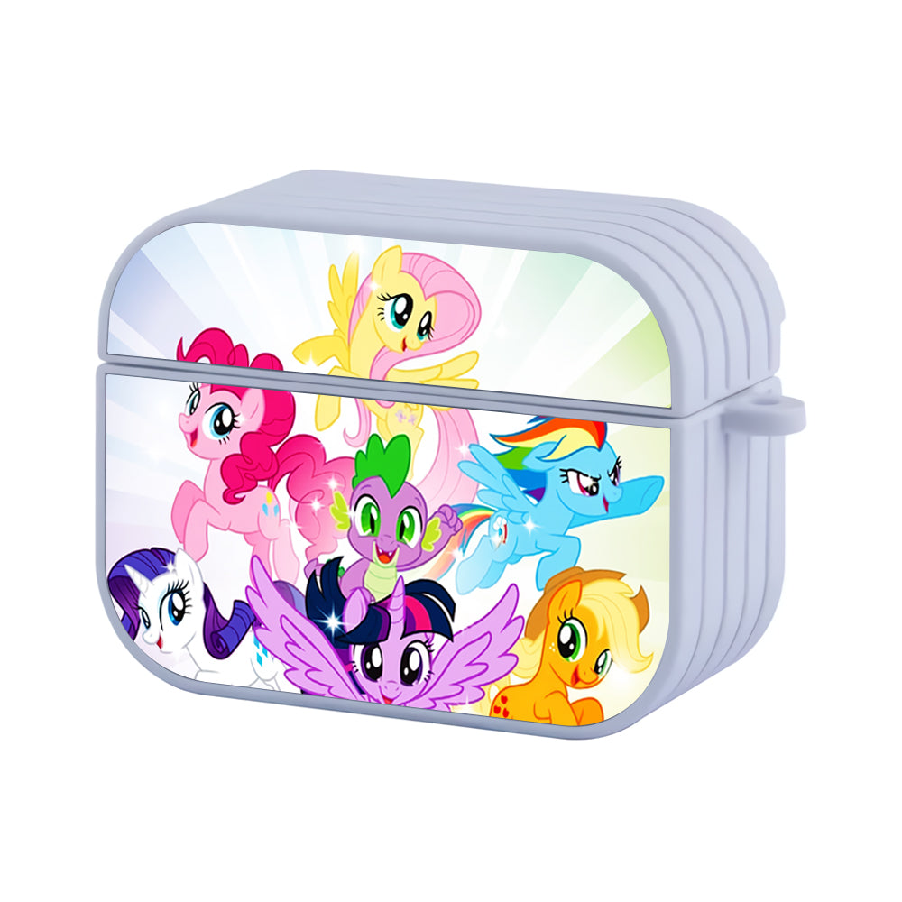 My Little Pony Team Hard Plastic Case Cover For Apple Airpods Pro