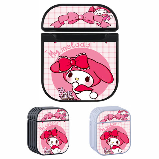 My Melody Cute Momment Hard Plastic Case Cover For Apple Airpods