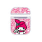 My Melody Doodle Hard Plastic Case Cover For Apple Airpods