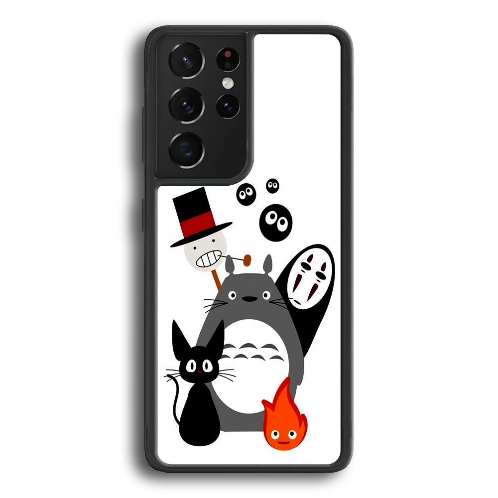 My Neighbor Totoro And Friends Samsung Galaxy S23 Ultra Case - Ezzystore
