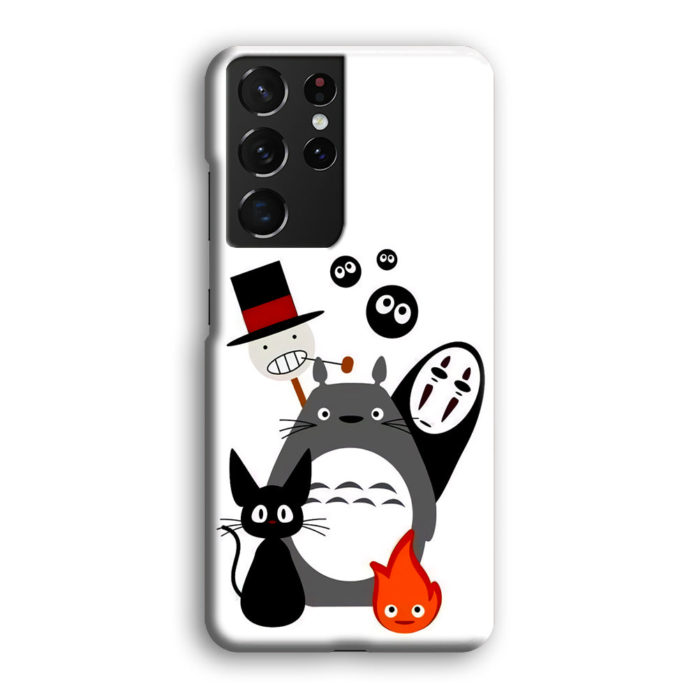 My Neighbor Totoro And Friends Samsung Galaxy S21 Ultra Case