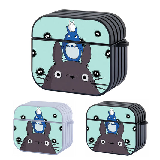 My Neighbor Totoro Confused Expression Hard Plastic Case Cover For Apple Airpods 3
