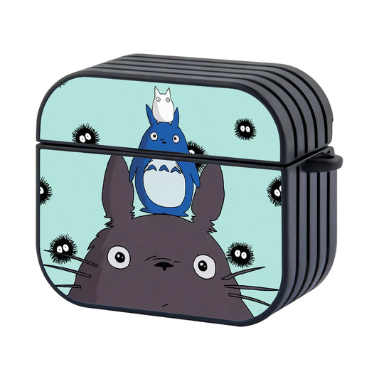 My Neighbor Totoro Confused Expression Hard Plastic Case Cover For Apple Airpods 4 - Ezzystore