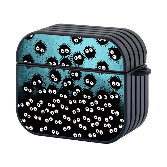 My Neighbor Totoro Susuwatari Hard Plastic Case Cover For Apple Airpods 4 - Ezzystore