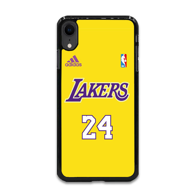NBA Lakers Jersey 24 iPhone XR Case