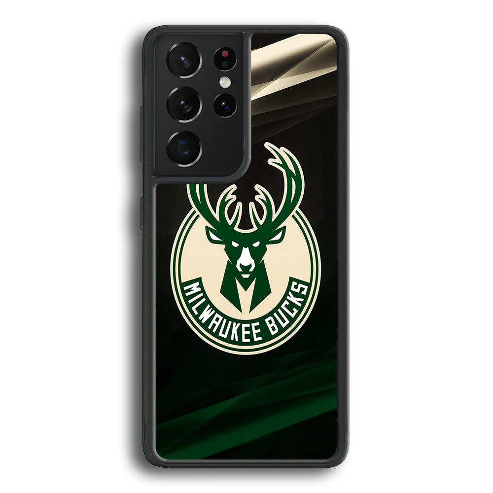 NBA Milwaukee Bucks Samsung Galaxy S22 Ultra Case - Ezzystore