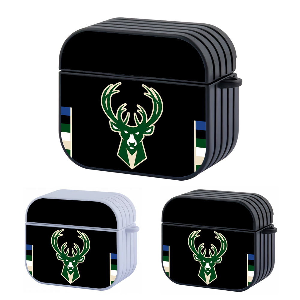 NBA Milwaukee Bucks Costume Hard Plastic Case Cover For Apple Airpods 3