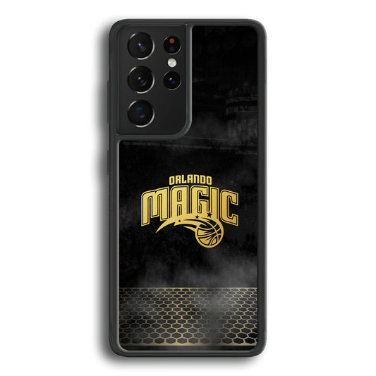 NBA Orlando Magic Gold Logo In The Stadium Samsung Galaxy S24 Ultra Case - Ezzystore