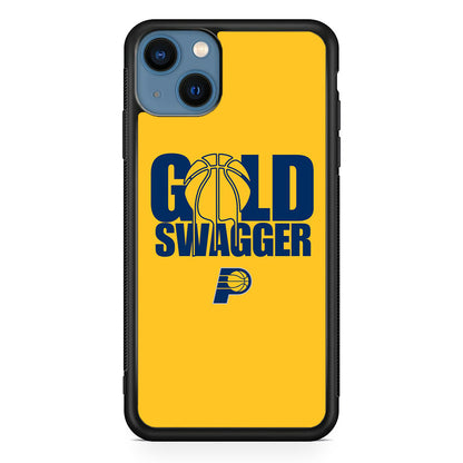 NBA Gold Swagger iPhone 15 Case