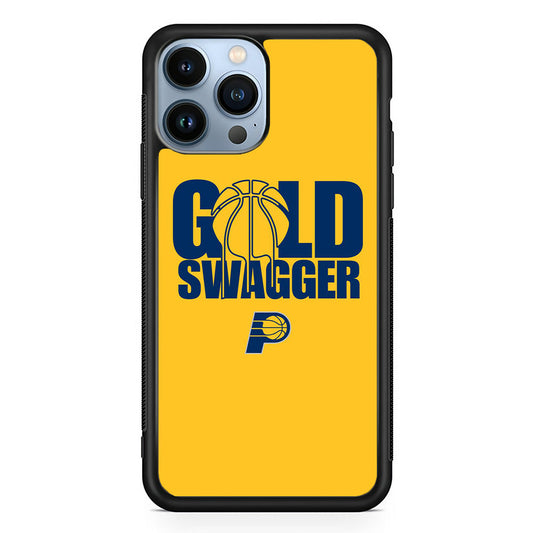 NBA Gold Swagger iPhone 14 Pro Case