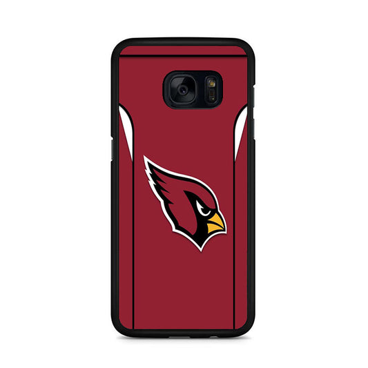 NFL Arizona Cardinals Maroon Samsung Galaxy S7 Edge Case