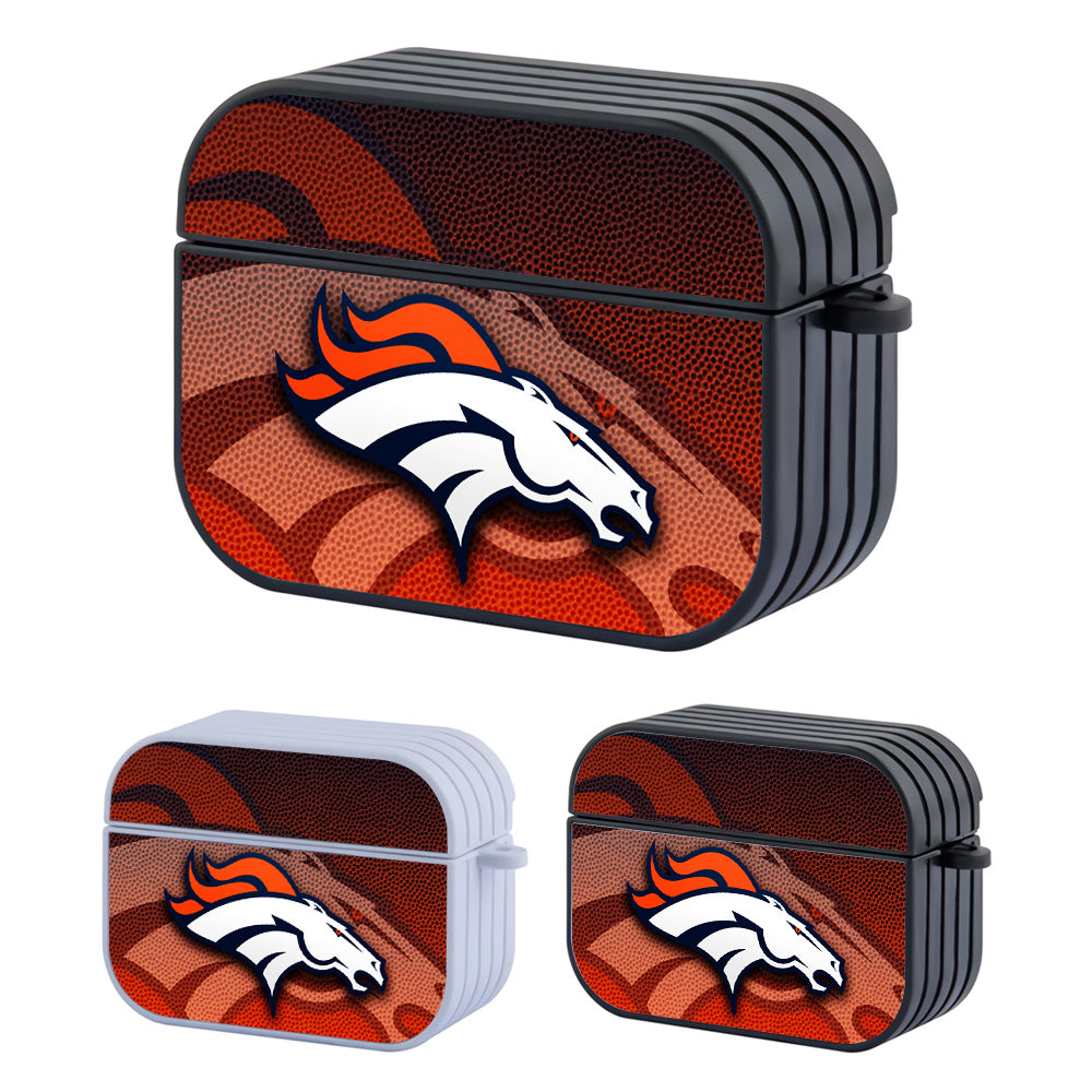 NFL Denver Broncos Team Hard Plastic Case Cover For Apple Airpods Pro