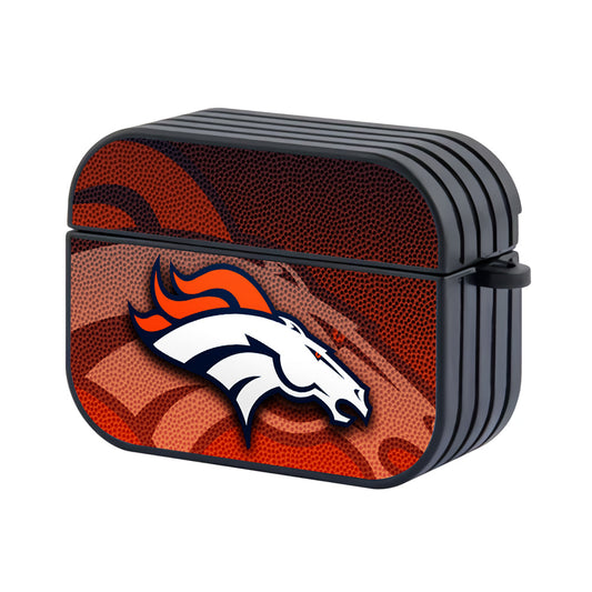NFL Denver Broncos Team Hard Plastic Case Cover For Apple Airpods Pro 2 - Ezzystore