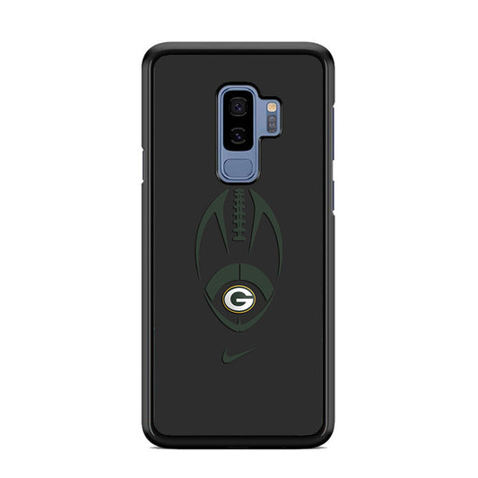 NFL Green Bay Packers Midnight Grey Samsung Galaxy S9 Plus Case