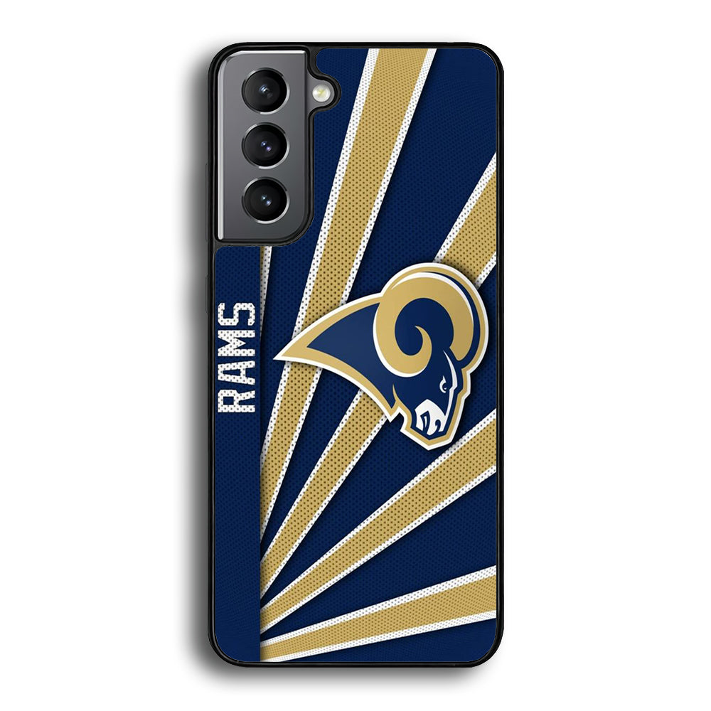 NFL Los Angeles Rams Logo Samsung Galaxy S22 Case - Ezzystore