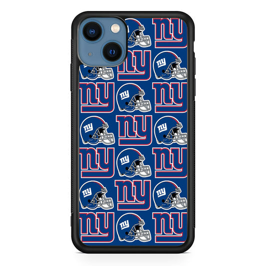 NFL New York Giant Helmet Logo iPhone 14 Plus Case