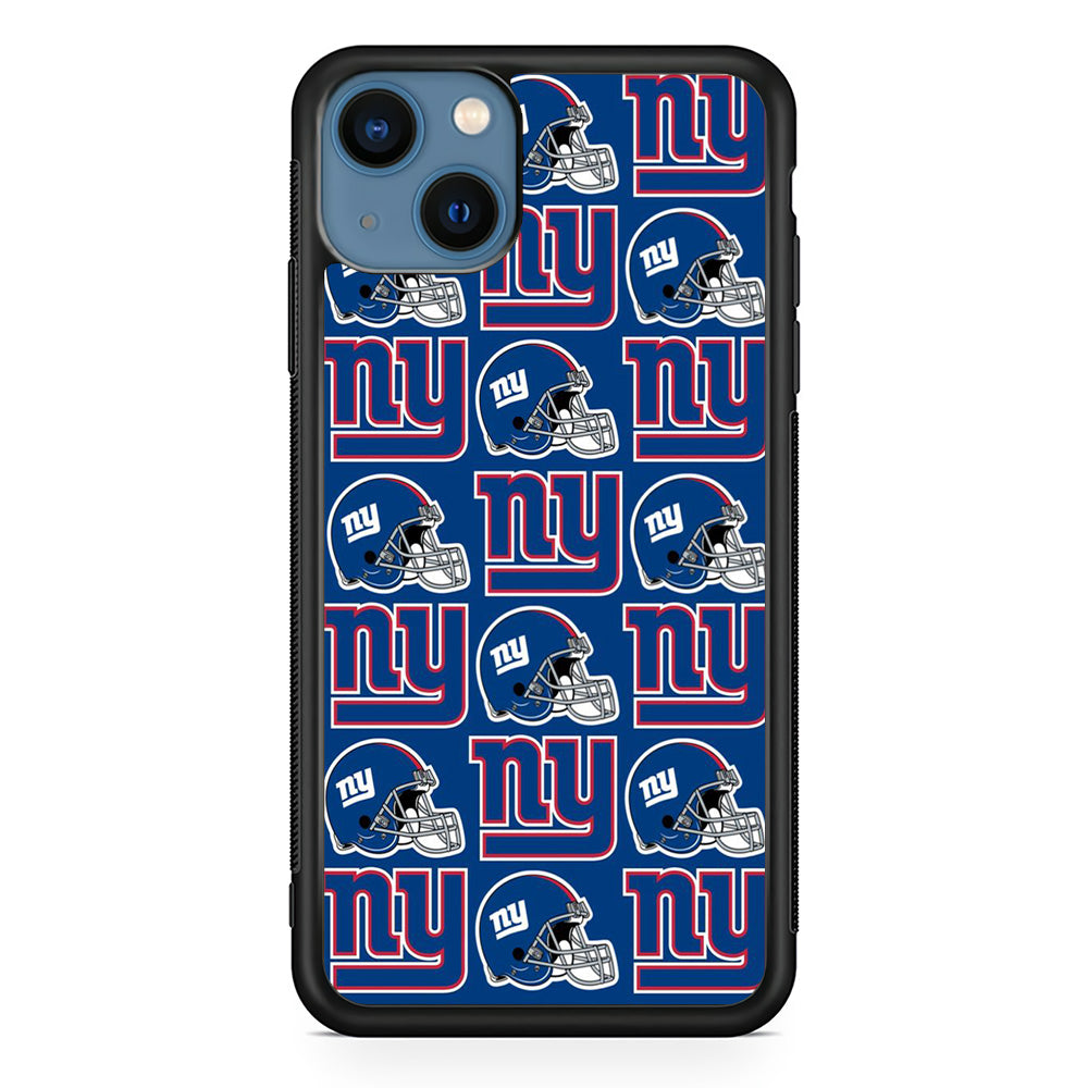 NFL New York Giant Helmet Logo iPhone 15 Case