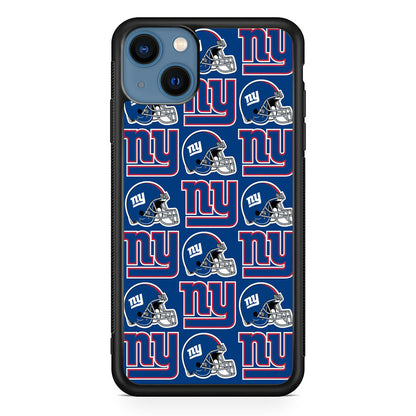 NFL New York Giant Helmet Logo iPhone 15 Case
