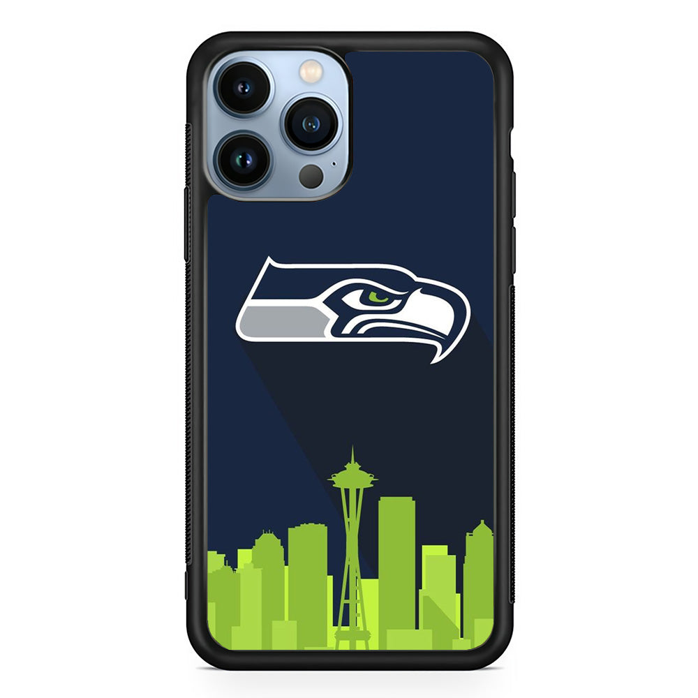NFL Seattle seahawks City Logo iPhone 15 Pro Max Case