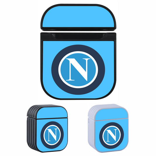 Napoli Serie A Team Hard Plastic Case Cover For Apple Airpods
