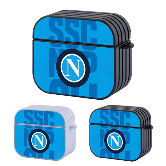 Napoli Team Hard Plastic Case Cover For Apple Airpods 3