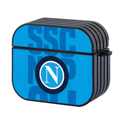 Napoli Team Hard Plastic Case Cover For Apple Airpods 3