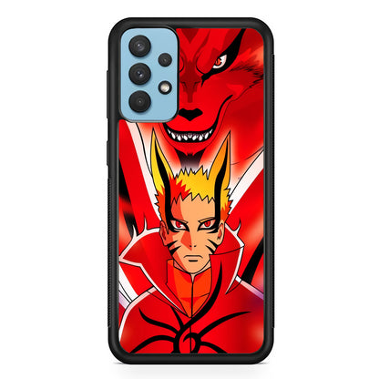 Naruto Baryon Mode x Kurama Samsung Galaxy A32 Case