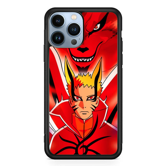 Naruto Baryon Mode x Kurama iPhone 14 Pro Case