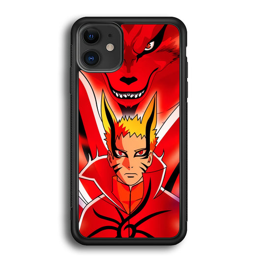 Naruto Baryon Mode x Kurama iPhone 12 Case