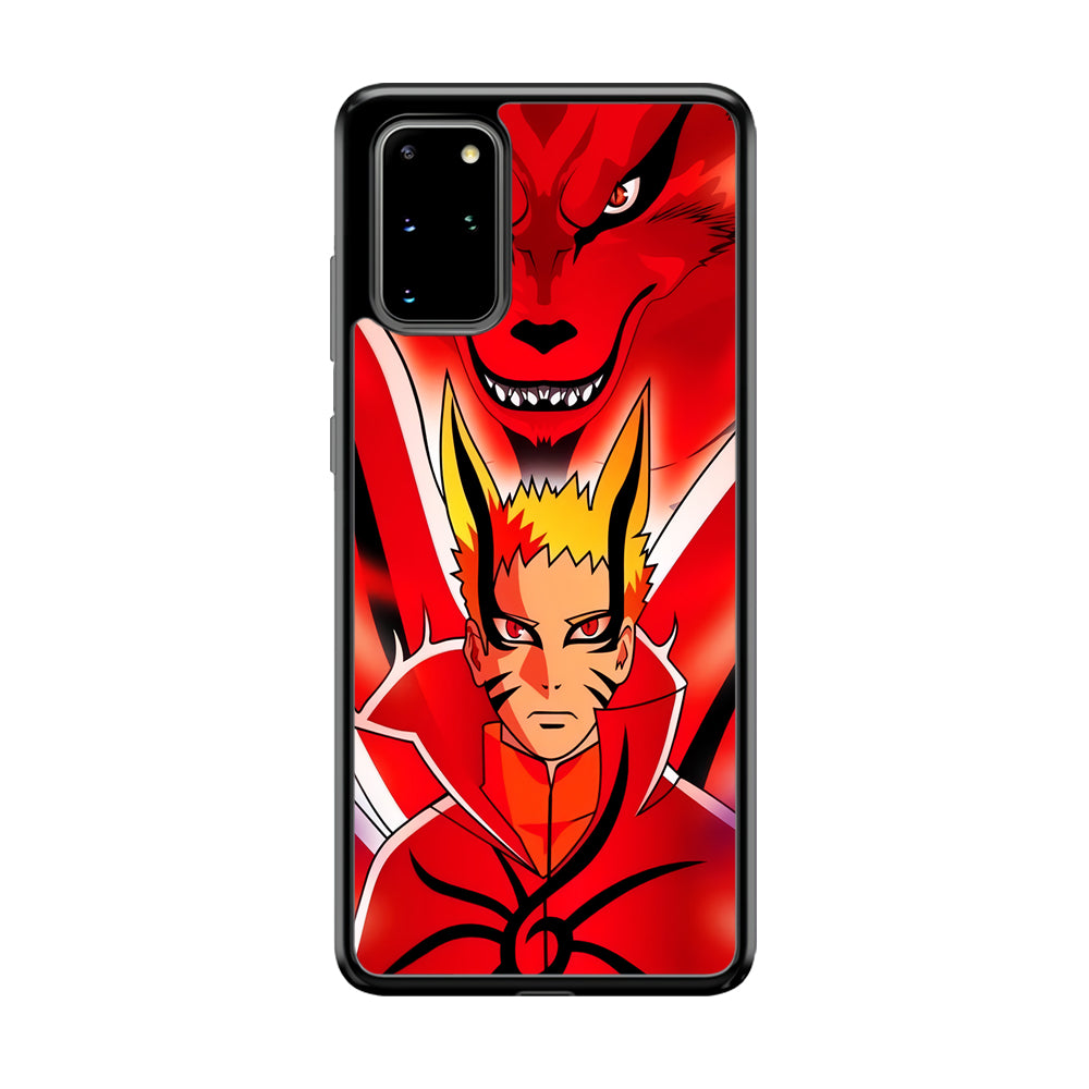 Naruto Baryon Mode x Kurama Samsung Galaxy S20 Plus Case