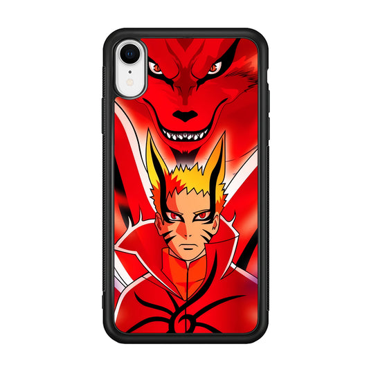 Naruto Baryon Mode x Kurama iPhone XR Case
