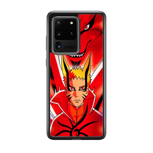 Naruto Baryon Mode x Kurama Samsung Galaxy S20 Ultra Case