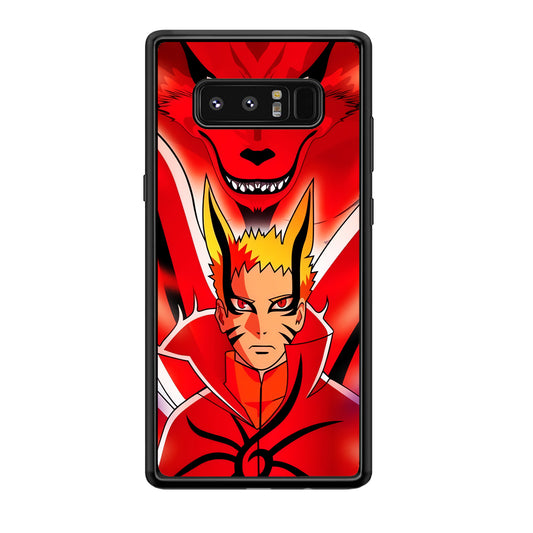 Naruto Baryon Mode x Kurama Samsung Galaxy Note 8 Case