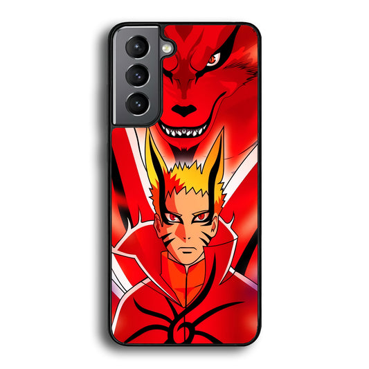 Naruto Baryon Mode x Kurama Samsung Galaxy S21 Case