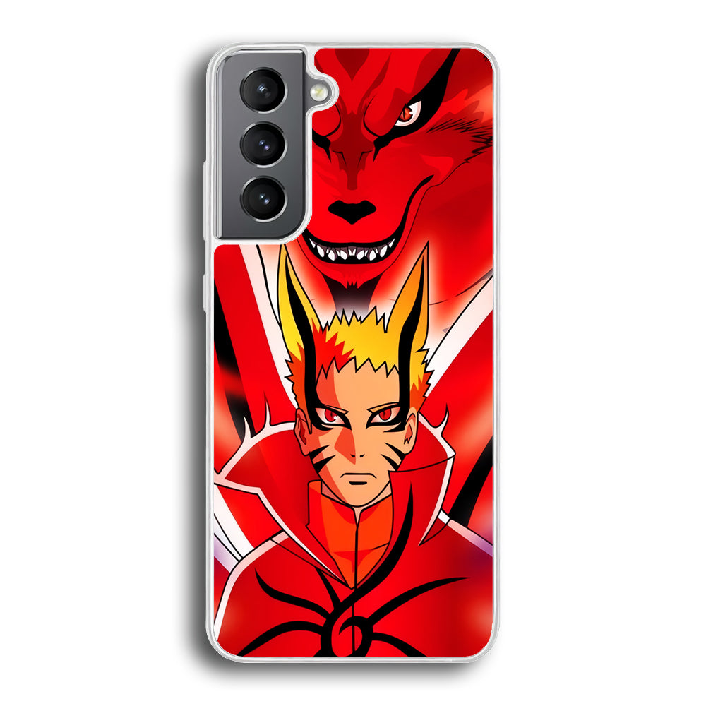 Naruto Baryon Mode x Kurama Samsung Galaxy S21 Plus Case